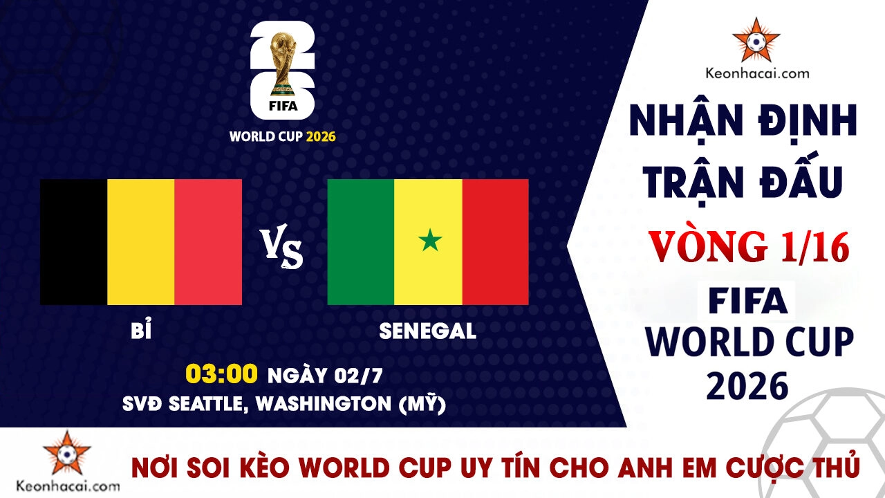 World Cup 2026 - Nhận Định Bỉ vs Senegal, 03h00 Ngày 02/7: Quỷ đỏ vượt khó